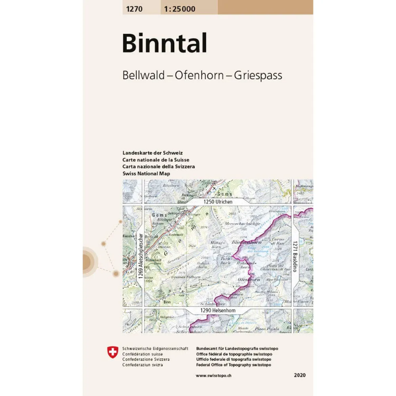 Swisstopo Swiss National Map 1:25 000