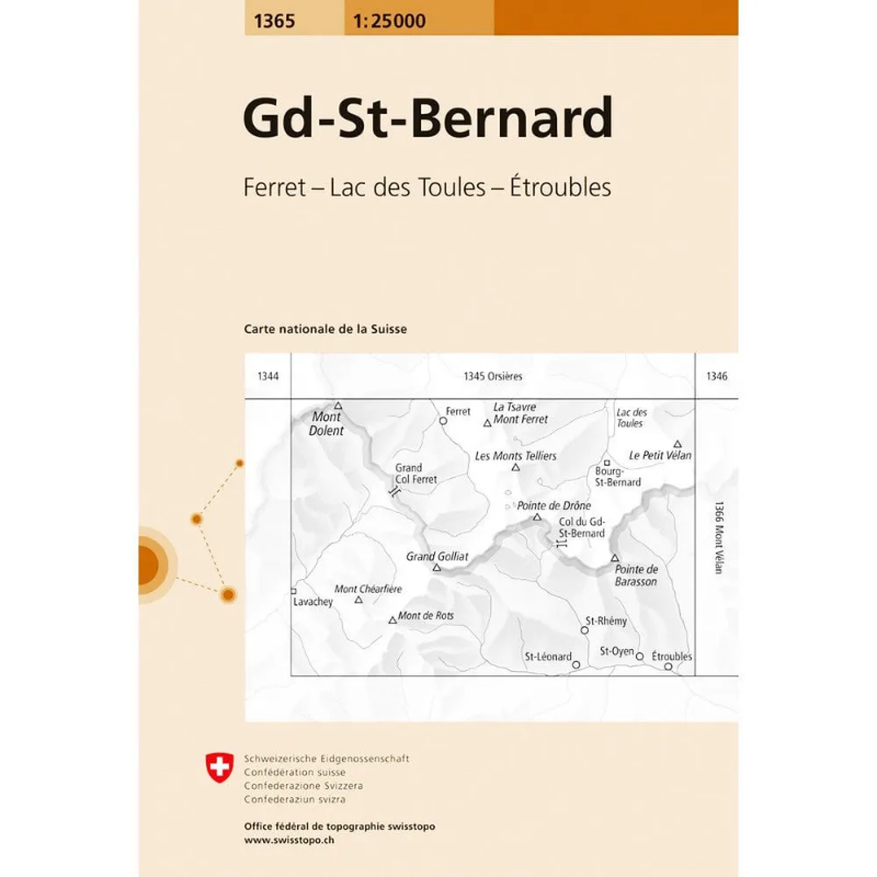 Swisstopo Swiss National Map 1:25 000