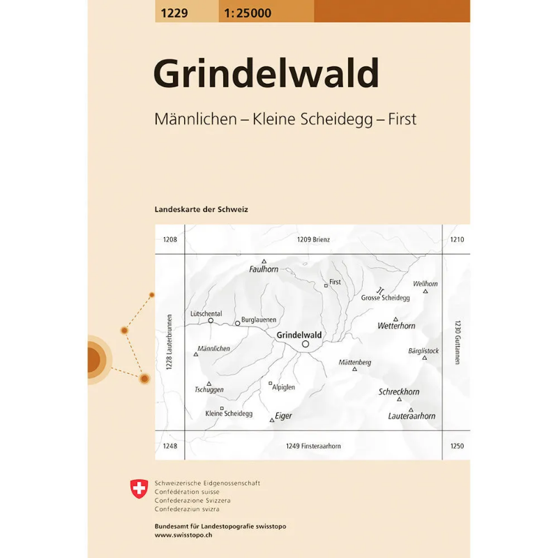 Swisstopo Swiss National Map 1:25 000