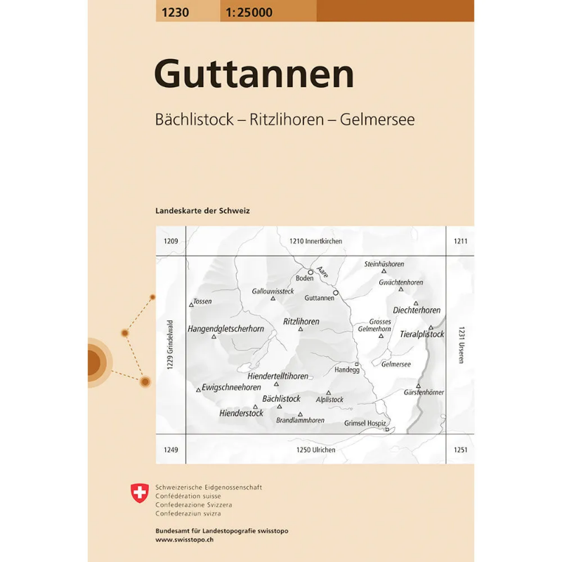 Swisstopo Swiss National Map 1:25 000