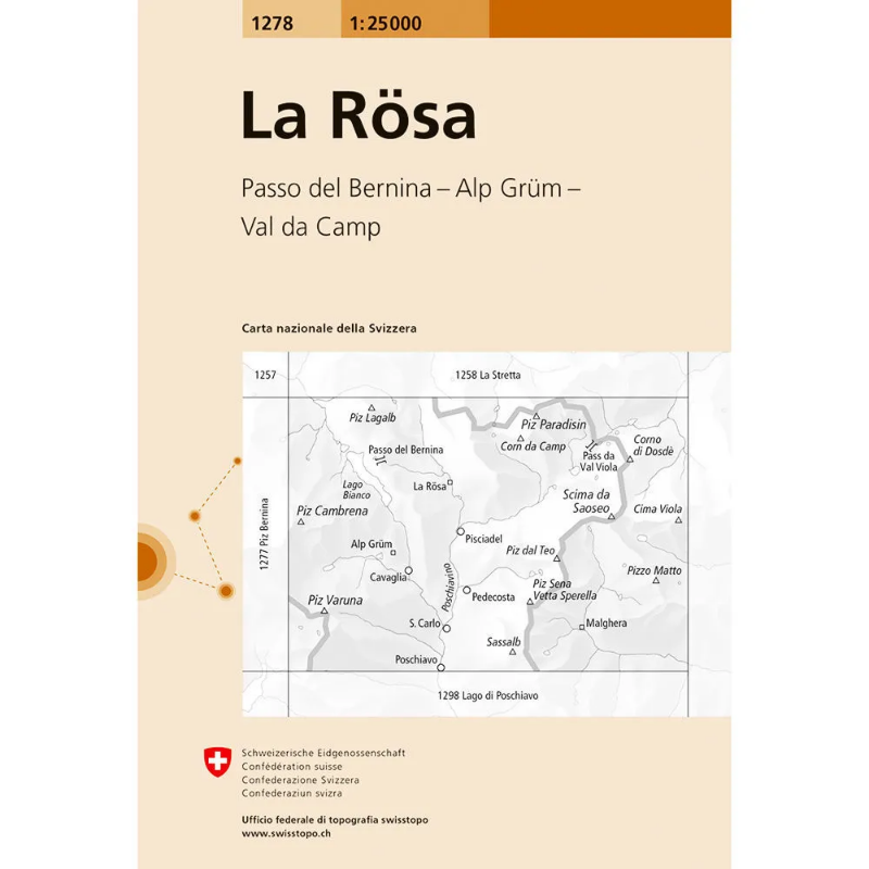 Swisstopo Swiss National Map 1:25 000