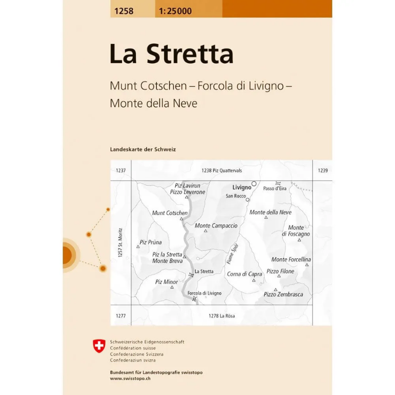 Swisstopo Swiss National Map 1:25 000