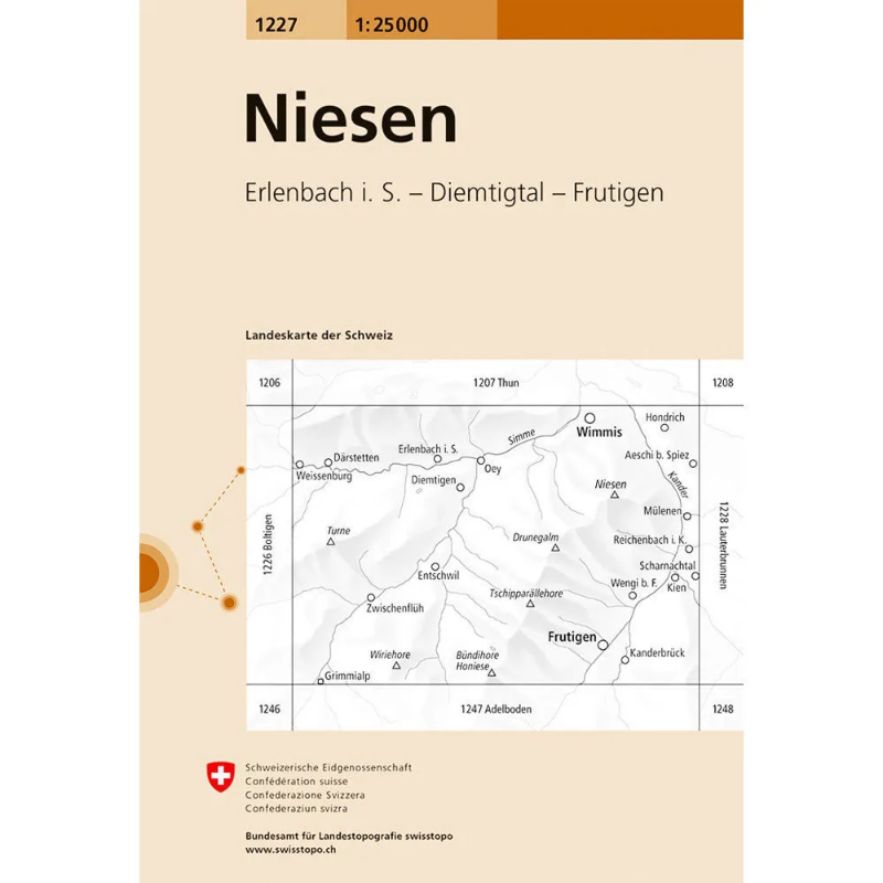 Swisstopo Swiss National Map 1:25 000
