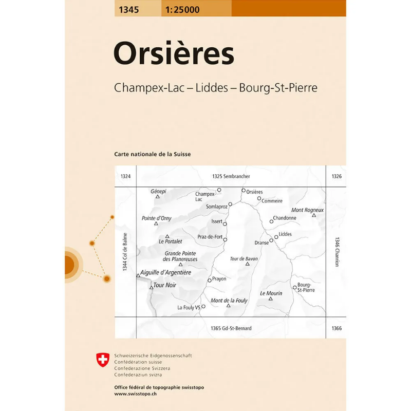 Swisstopo Swiss National Map 1:25 000