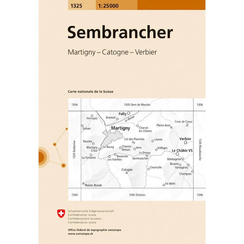 Swisstopo Swiss National Map 1:25 000