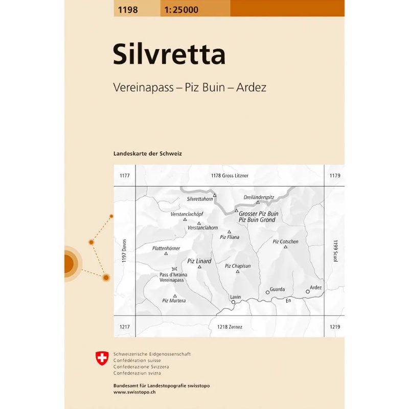 Swisstopo Swiss National Map 1:25 000