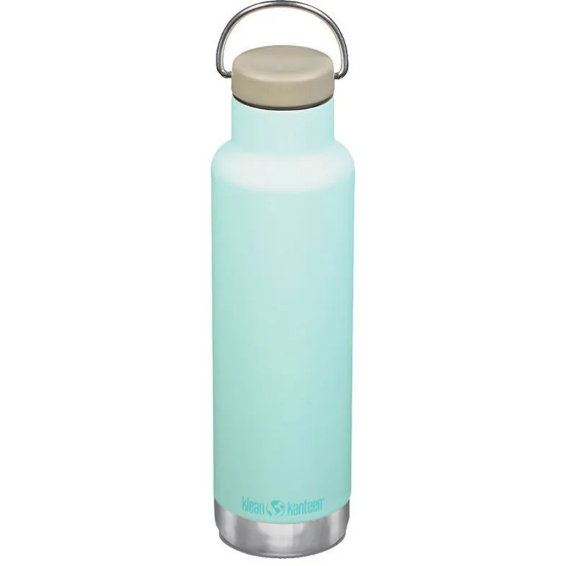 Klean Kanteen Vacuum Insulated Classic with Loop Cap in Blue Tint