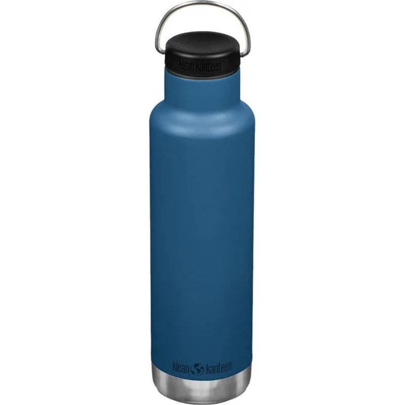 Klean Kanteen Vacuum Insulated Classic with Loop Cap in Real Teal