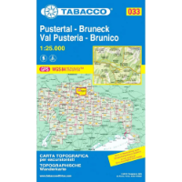 Tabacco Dolomites 1:25 000