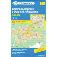 Tabacco Dolomites 1:25 000