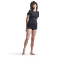 Icebreaker Women's Merino 175 Everyday Short Sleeve Crewe Thermal Top