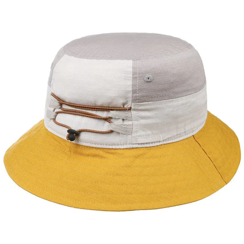 Buff Sun Bucket Hat in Hak Ocher