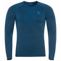 Odlo Men's PERFORMANCE LIGHT Long-Sleeve Base Layer Top