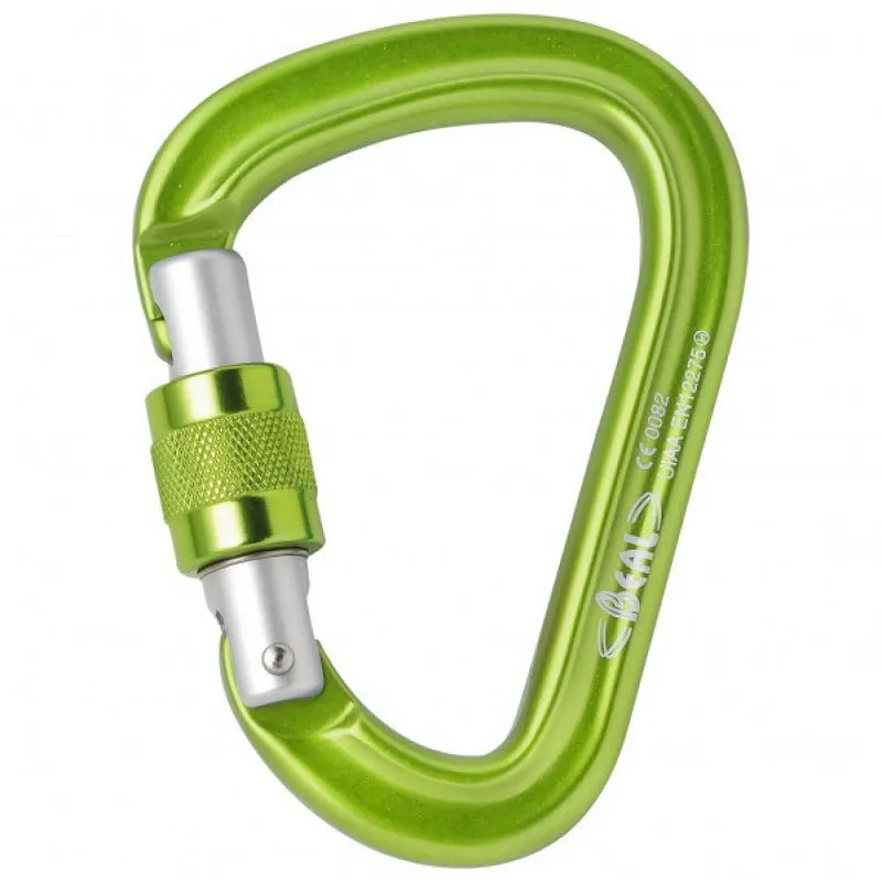 Beal Be Safe Karabiner in Green