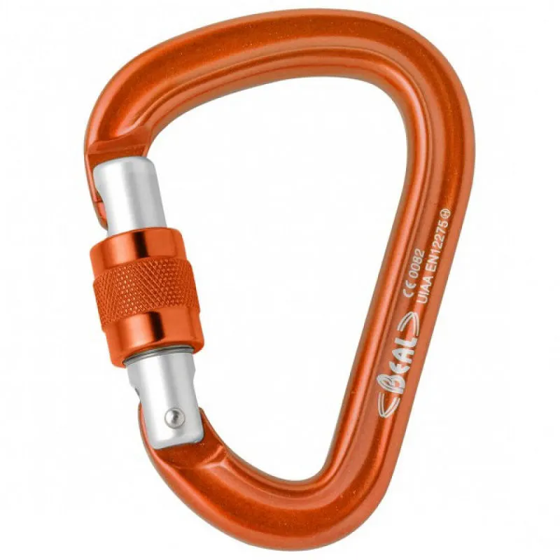 Beal Be Safe Karabiner in Orange