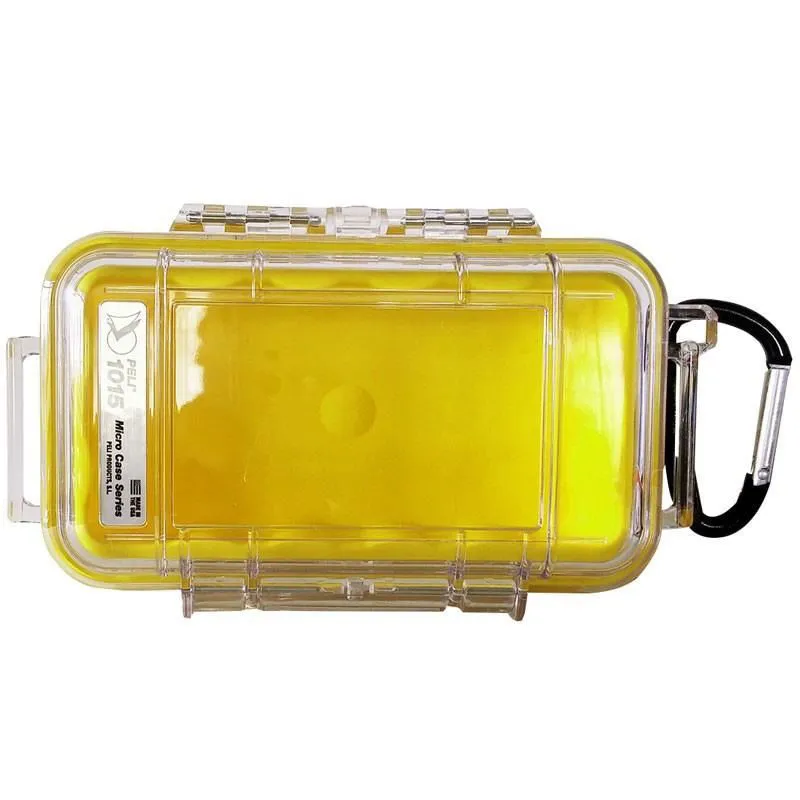 Peli Cases 1015 Microcase in Yellow