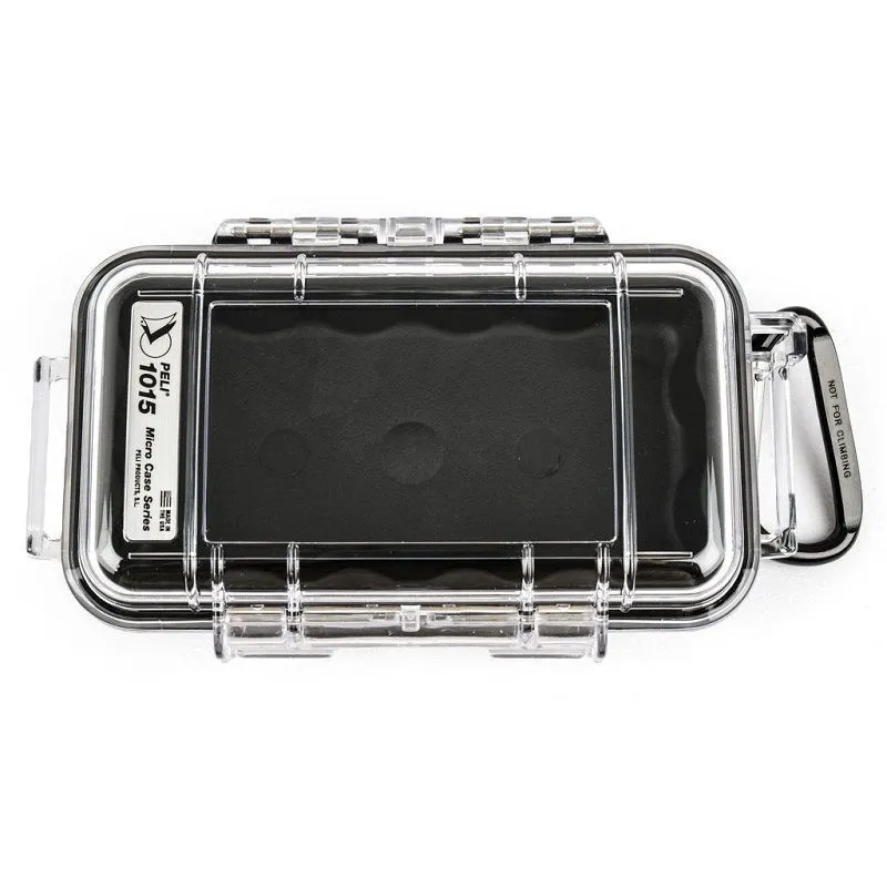 Peli Cases 1015 Microcase in Clear Black