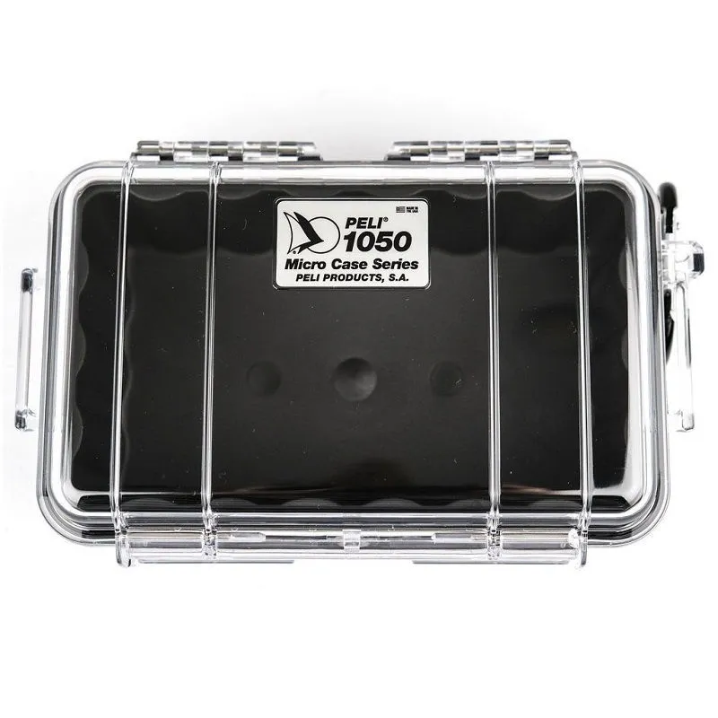 Peli Cases 1050 Microcase in Clear Black