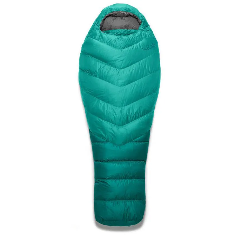 Rab Women's Alpine 600 Sleeping Bag in Peacock Green