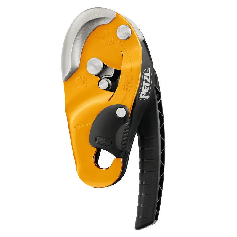 Petzl Rig Descender in Gold