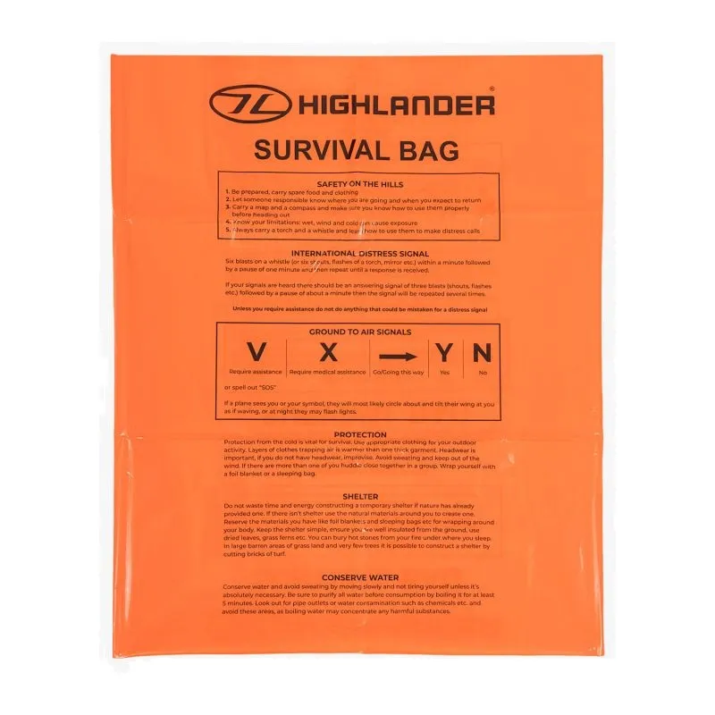 Highlander Emergency Survival Bag