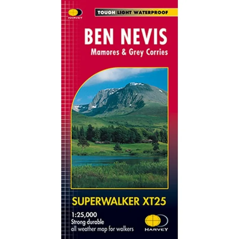 Harvey Maps Superwalker XT25 Ben Nevis