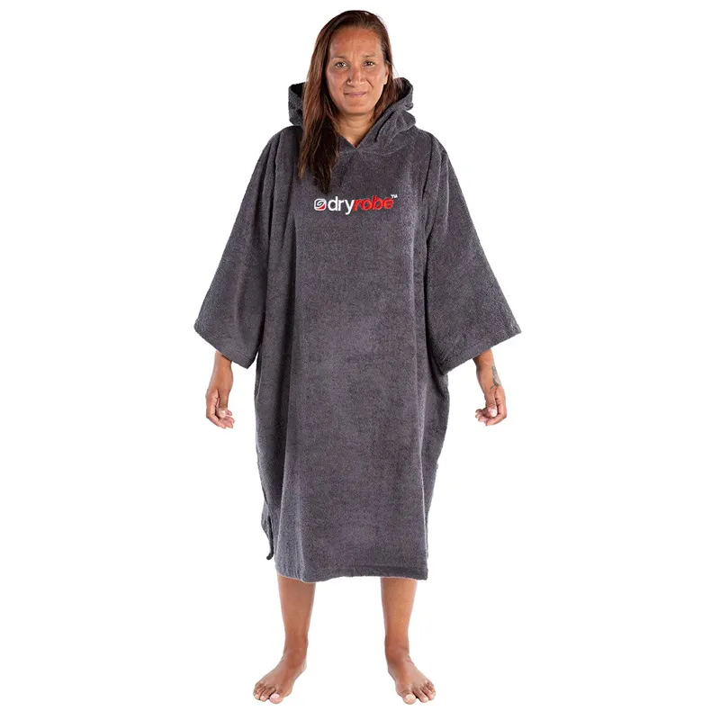 Dryrobe Organic Towel Dryrobe in Large Slate Grey