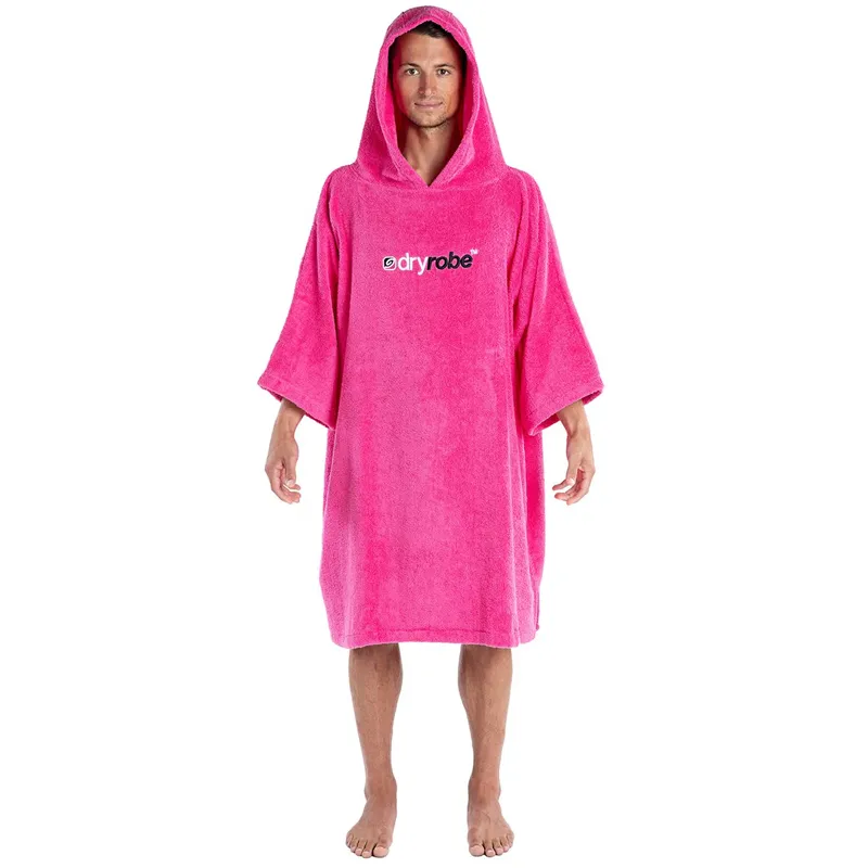 Dryrobe Organic Towel Dryrobe in Medium Pink