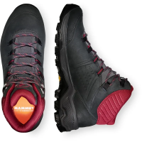 Mammut Nova IV Mid GTX Women in Black-Blood Red