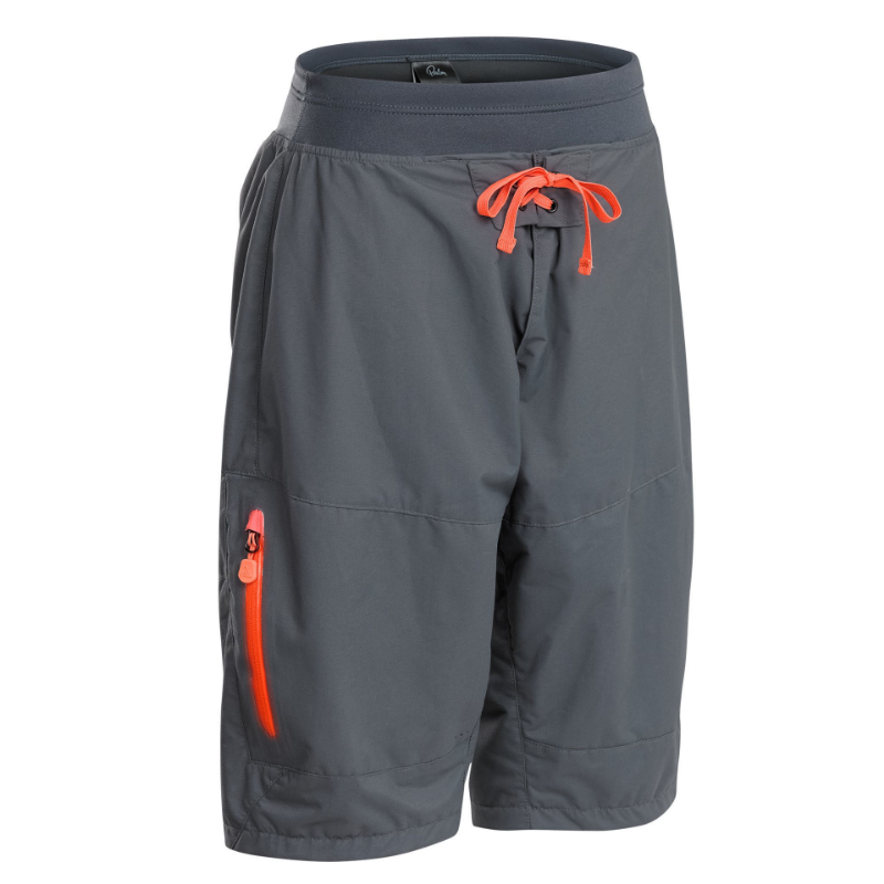 Palm Horizon Women's Shorts in Jet Grey