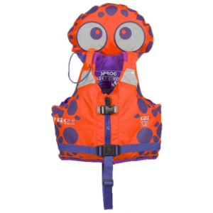 Peak PS Kidz Zip PFD - Orange Dino 