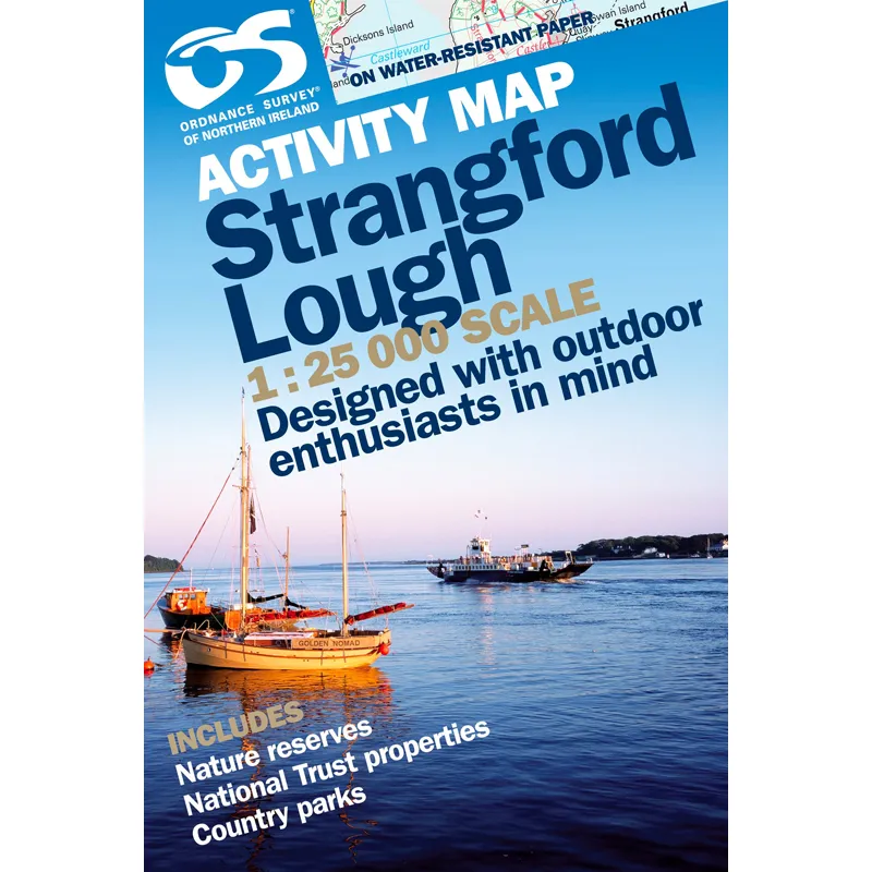 Ordnance Survey of Northern Ireland Activity Map Series 1:25 000