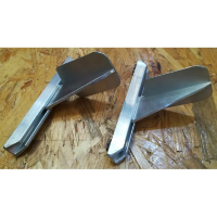 Canoe Polo Zone Badger Alloy Footrests - Short 