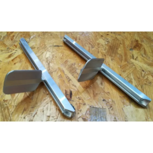 Canoe Polo Zone Badger Alloy Footrests - Regular 