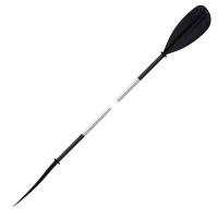 TNP Asymmetric Touring Paddle Two-Piece - Black 