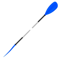TNP Asymmetric Touring Paddle Two-Piece - Blue 