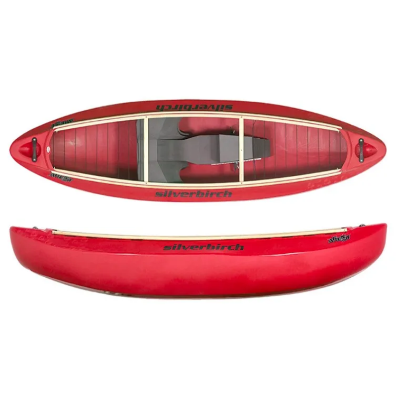 Silverbirch Canoes Agent 88 Duratough - Firebrick Red 