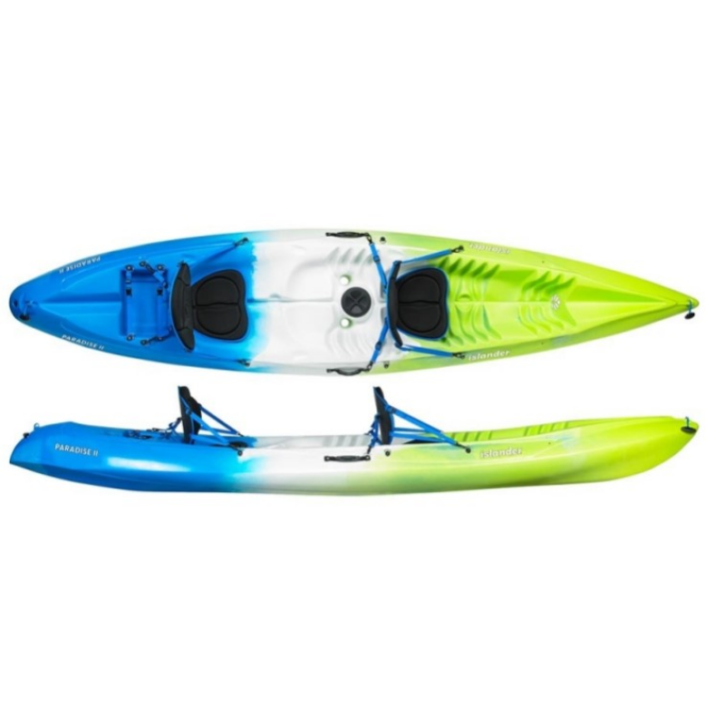 Islander Kayaks Paradise II Tandem in Emerald