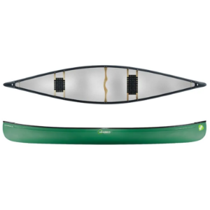 Silverbirch Canoes Broadland 15 Duracore Plus - Forest Green - Wood / Web Seats