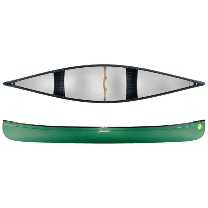 Silverbirch Canoes Broadland 15 Duracore Plus - Forest Green - PE Seats 