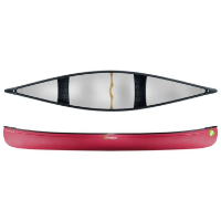 Silverbirch Canoes Broadland 16 Duracore Plus - Cherry Red - Black PE Seats 