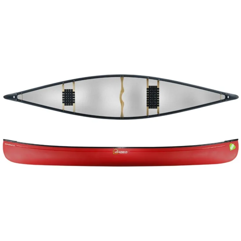 Silverbirch Canoes Broadland 15 Duralite - Firebrick Red 