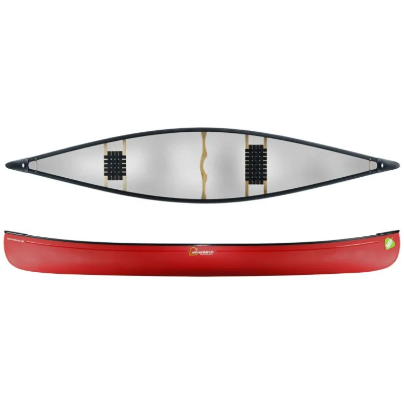 Silverbirch Canoes Broadland 16 Duralite - Firebrick Red 