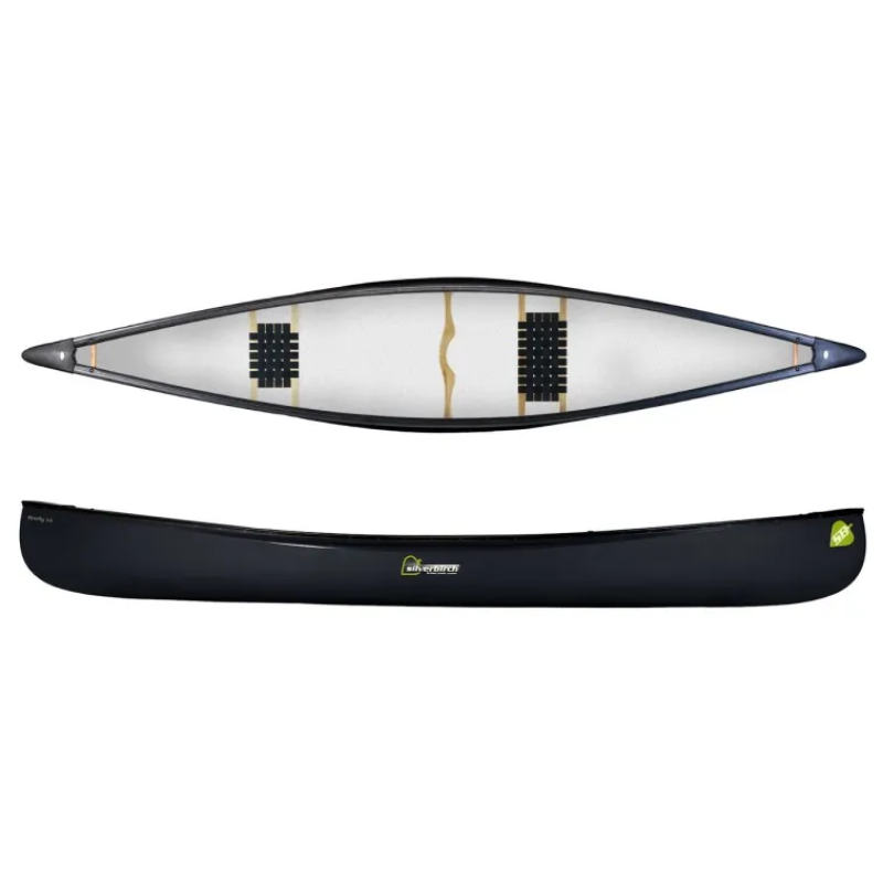 Silverbirch Canoes Firefly 14 Tandem Duralite - Jet Black 