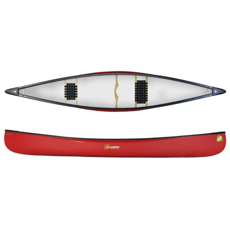 Silverbirch Canoes Firefly 14 Tandem Duralite - Firebrick Red 