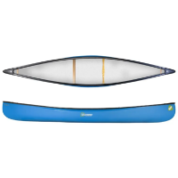 Silverbirch Canoes Firefly 14 Solo Duralite - Electric Blue - Kneeling Thwart 