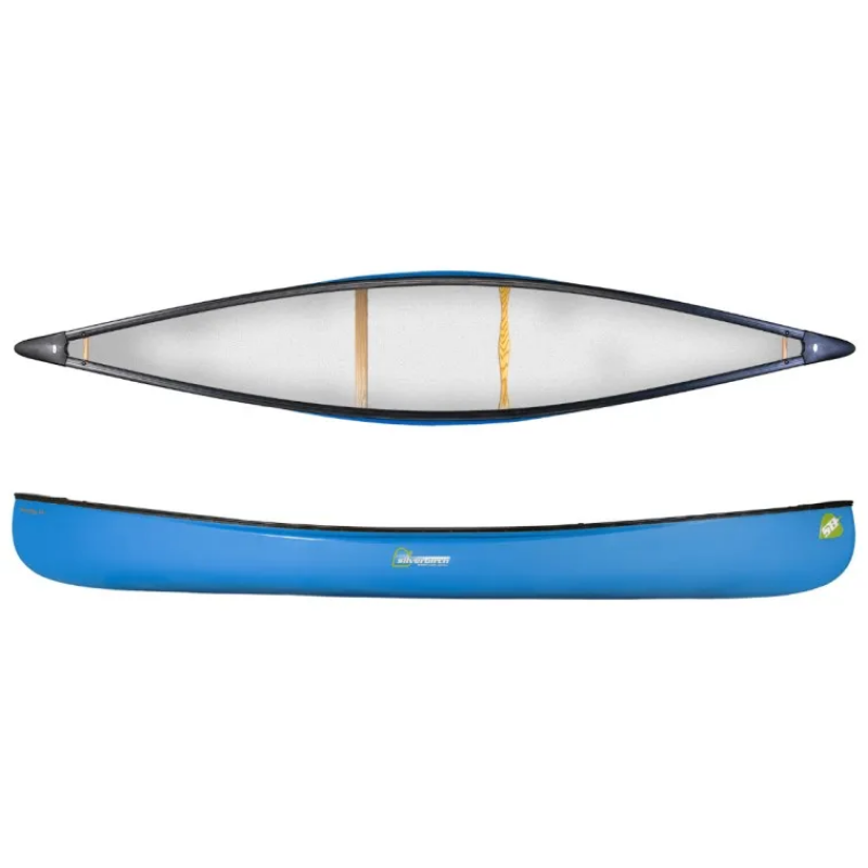 Silverbirch Canoes Firefly 14 Solo Duralite - Electric Blue - Kneeling Thwart 