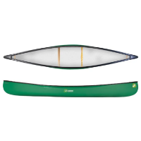 Silverbirch Canoes Firefly 14 Solo Duralite - Forest Green - Kneeling Thwart 