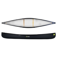 Silverbirch Canoes Firefly 14 Solo Duralite - Jet Black - Kneeling Thwart 