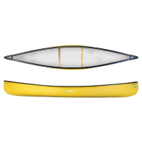 Silverbirch Canoes Firefly 14 Solo Duralite - Vivid Yellow - Kneeling Thwart 